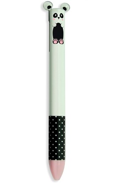 Hemijska CLICK&CLACK TWO COLOR PEN-BLACK&GREEN 0.7MM 