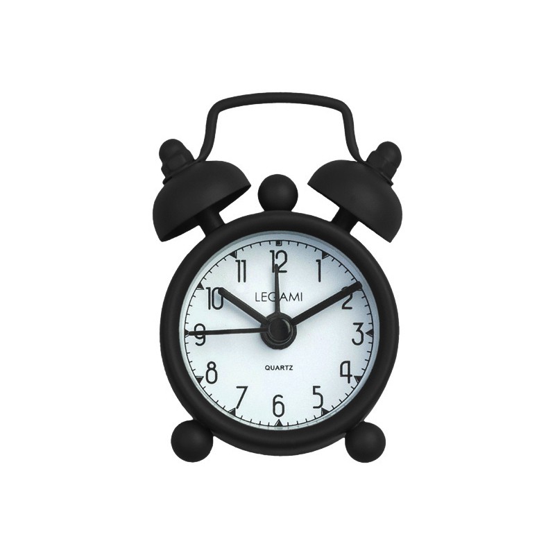 Budilnik MINI TICK TOCK ALARM CLOCK BLACK 