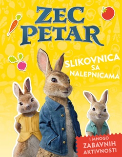 ZEC PETAR slikovnica sa nalepnicama 