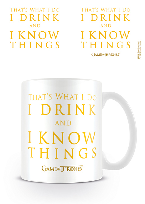 Šolja GAME OF THRONES I Drink And I Know Things 