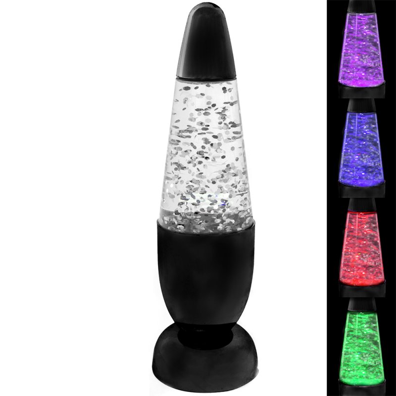 Lampa TWISTER GLITTER crna 