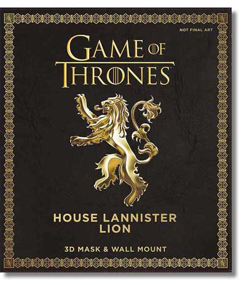 GAME OF THRONES: HOUSE LANNISTER LION 