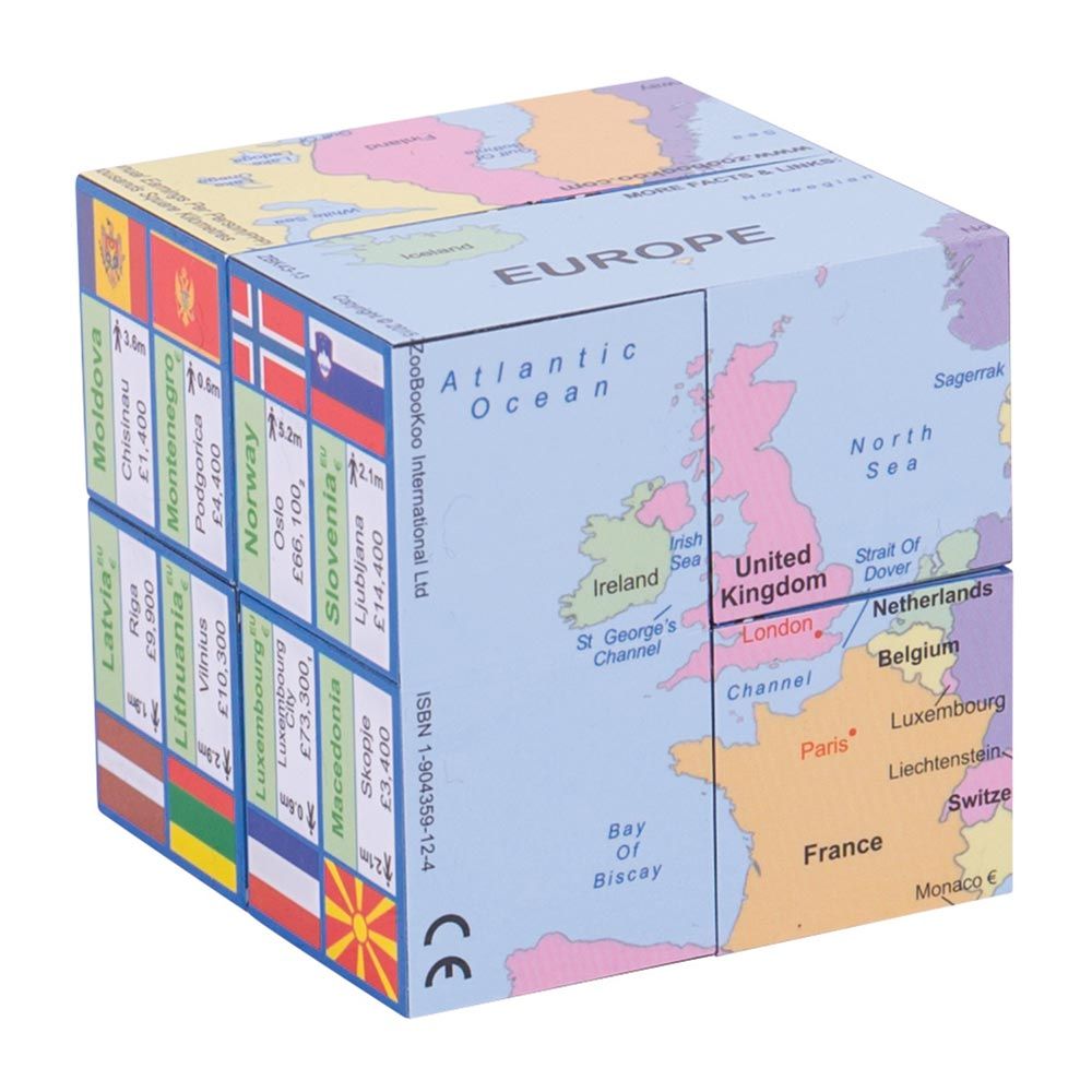 Geografska kocka EVROPA 