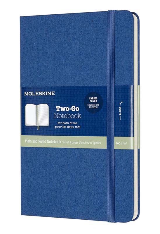 Notes TWO-GO MOLESKINE, plavi 
