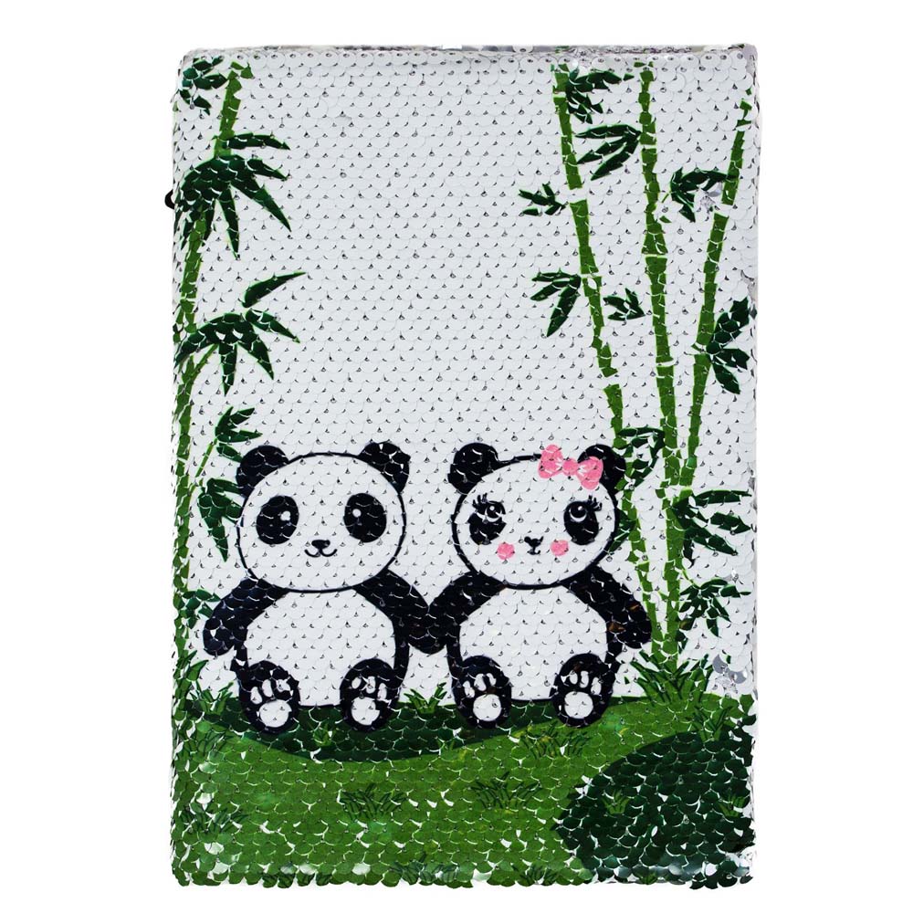 PANDA SEQUIN Sveska 