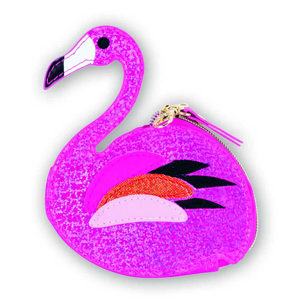 Novčanik za sitan novac FLAMINGO SEQUIN 