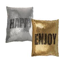 SILVER/GOLD SEQUIN Jastuče 