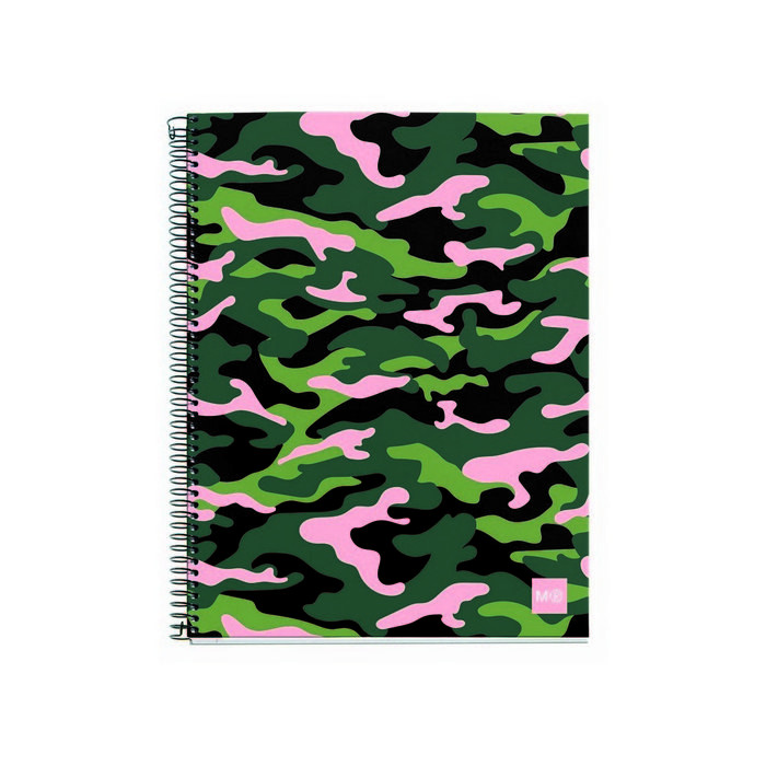 Sveska NB4 A5 140 SQU PINK JUNGLE MR 