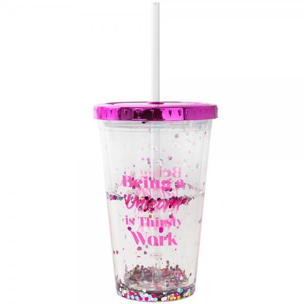 Čaša GLITTER BEING UNICORN CUP 