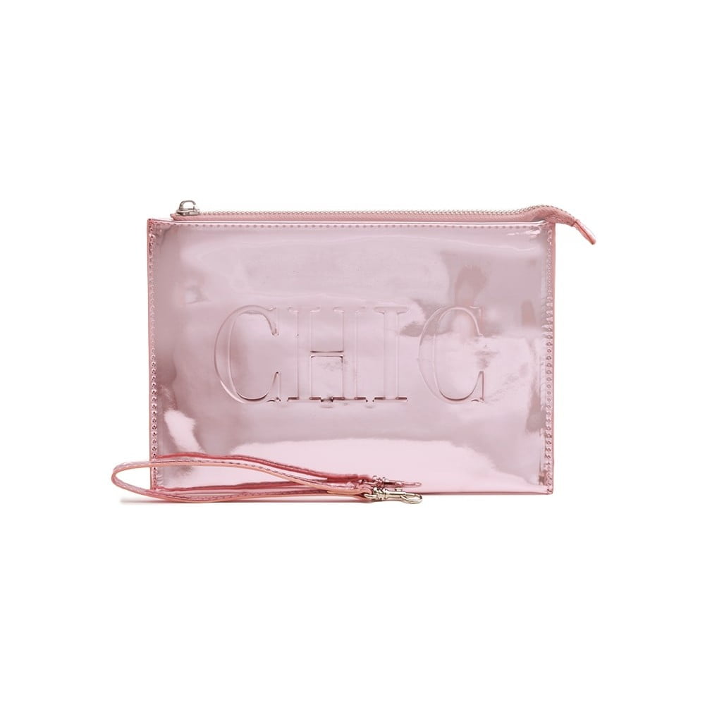 Neseser SHIMMER PINK CHAMPAGNE POUCH 