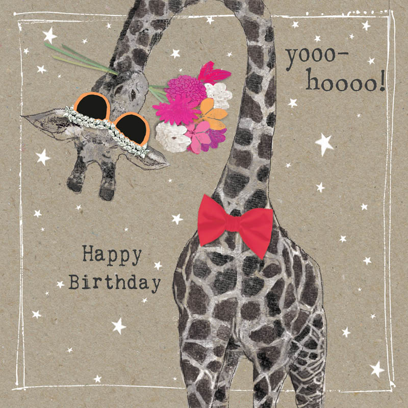 Rođendanska Čestitka FANCY PANTS YOOHOO GIRAFFE 