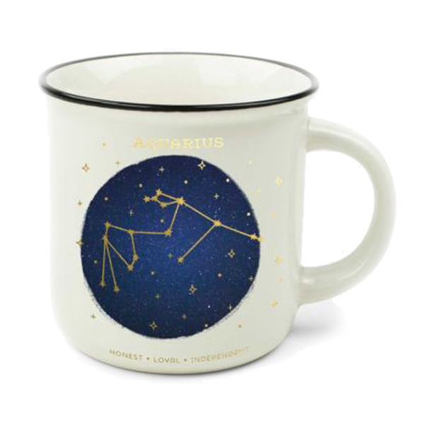 Šolja COUNT YOUR LUCKY STAR MUG AQUARIUS 