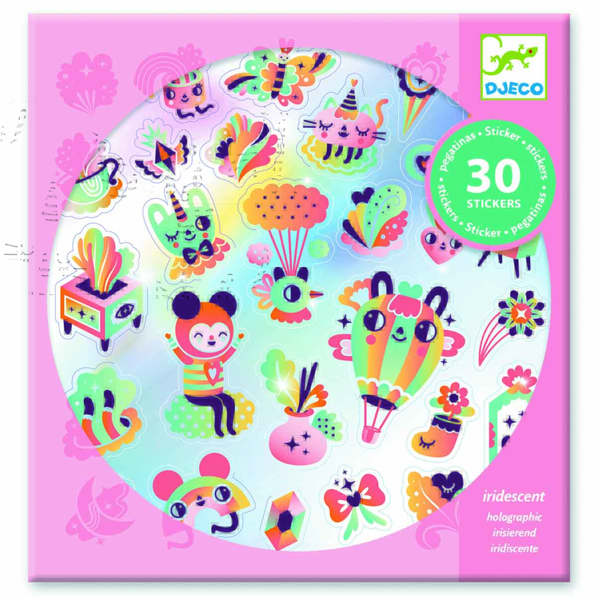 Kreativni Set STICKERS TEXTURES LOVELY RAINBOW 