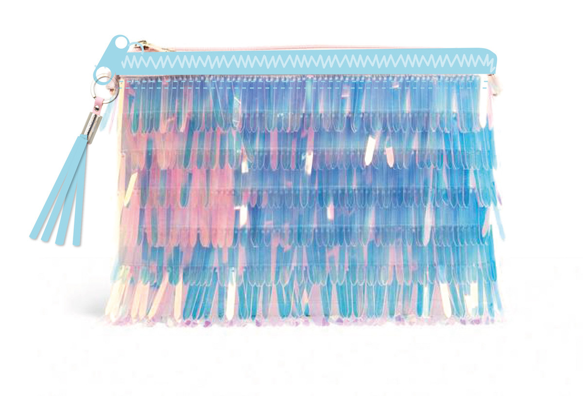Pernica IRIDESCENT STROKES BLUE 