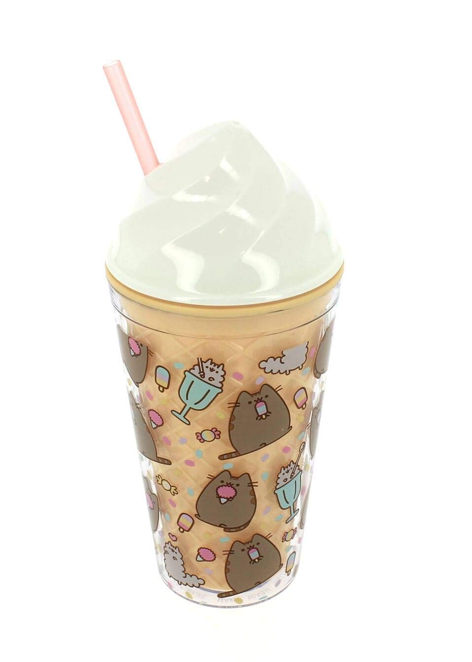 Šolja sa slamkom PUSHEEN Ice Cream 