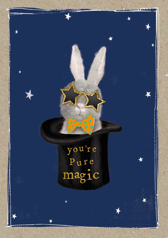 Čestitka FANCY PANTS MAGIC 