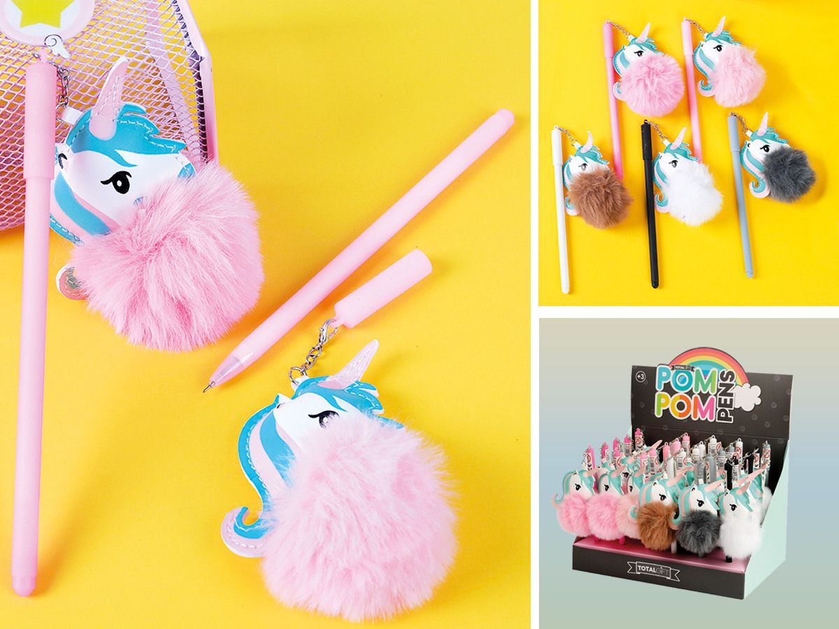 Hemijska POMPOM UNICORN PENS DISPLAY 30 