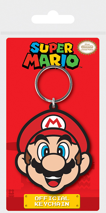 Privezak za Ključ SUPER MARIO MARIO RUBBER KEYCHAIN 