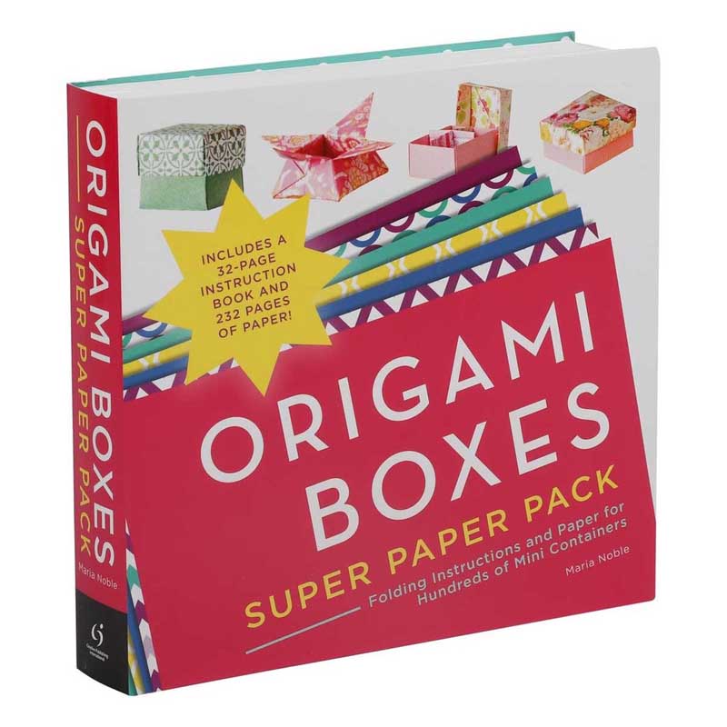 ORIGAMI BOXES SUPER PAPER PACK 