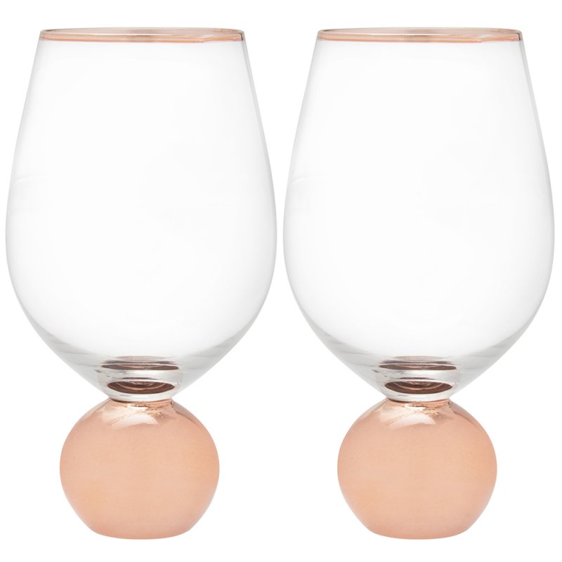 ROSE GOLD čaše za vino