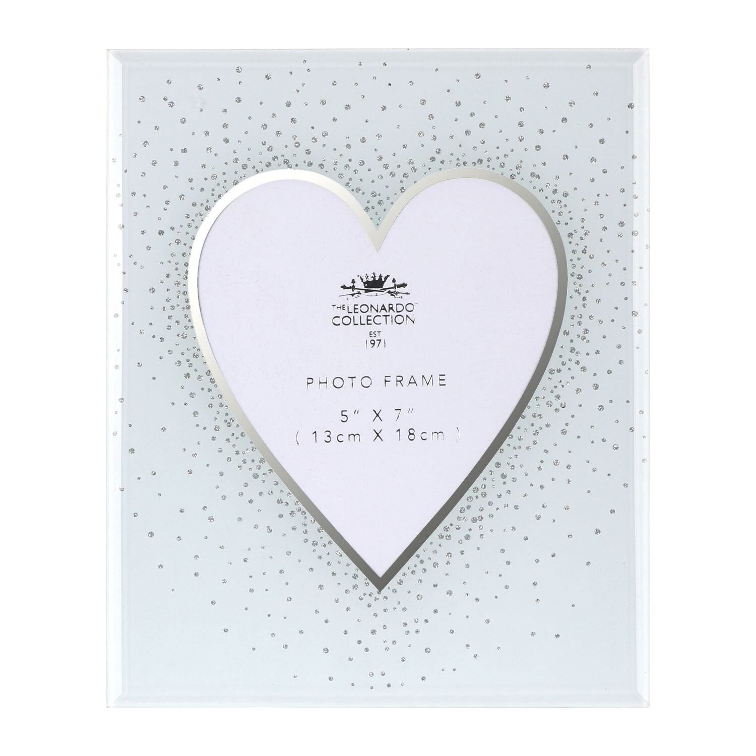Ram za slike 13x18cm HEART & SILVER 