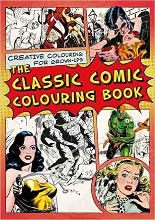 CLASSIC COMIC COLOURING BOOK 