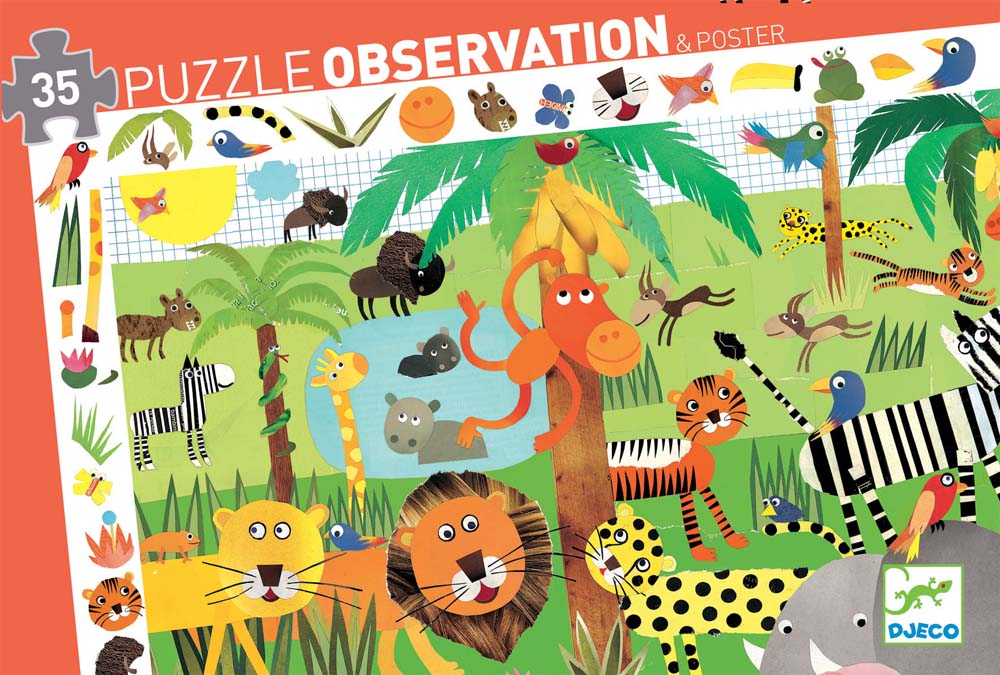 Puzzle za decu JUNGLE 35 