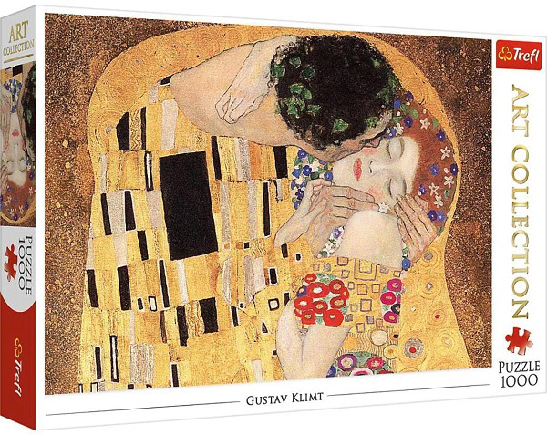 Puzzle TREFL Klimt Art The Kiss 1000 