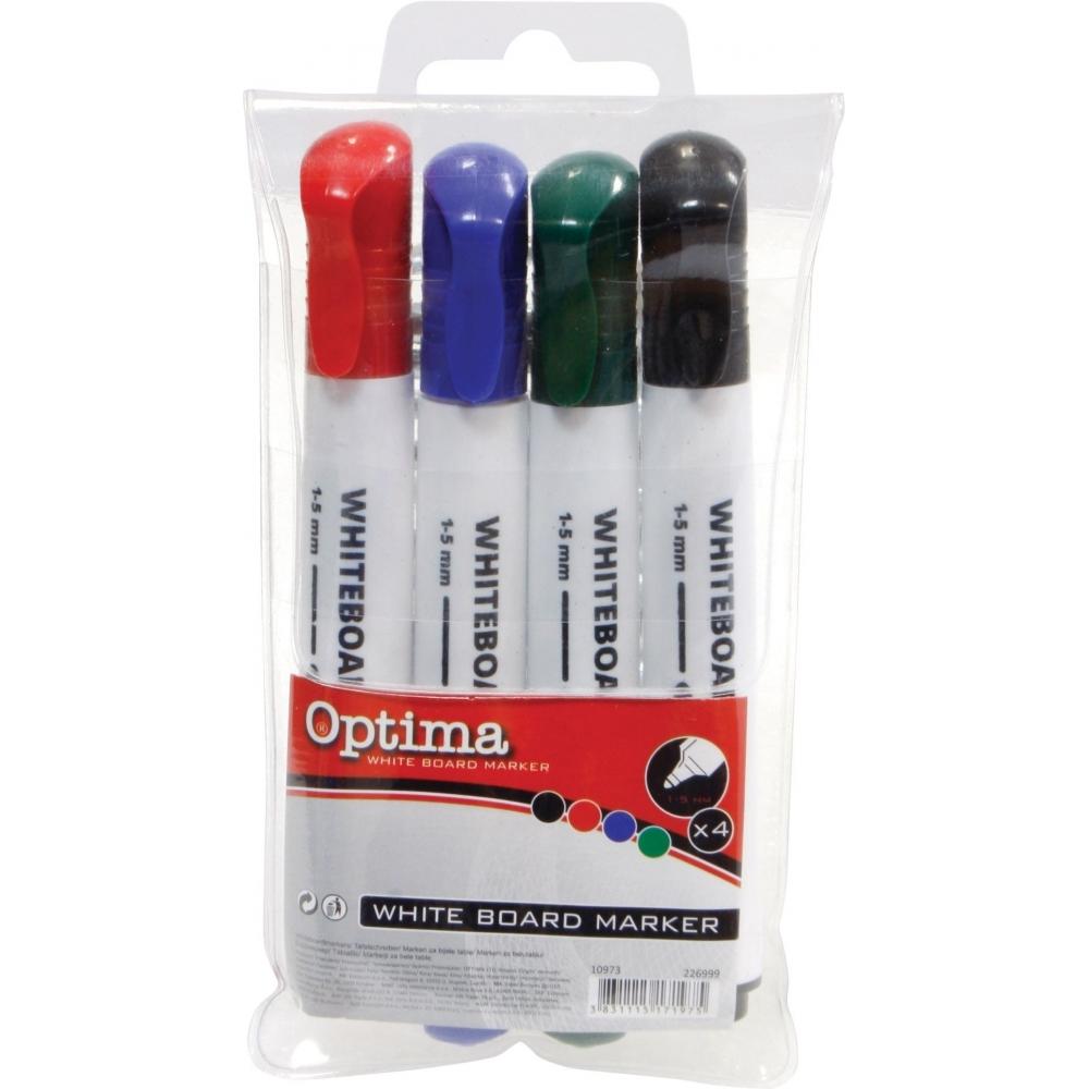 OPTIMA MARKER ZA BELU TABLU SET 4 KOM 