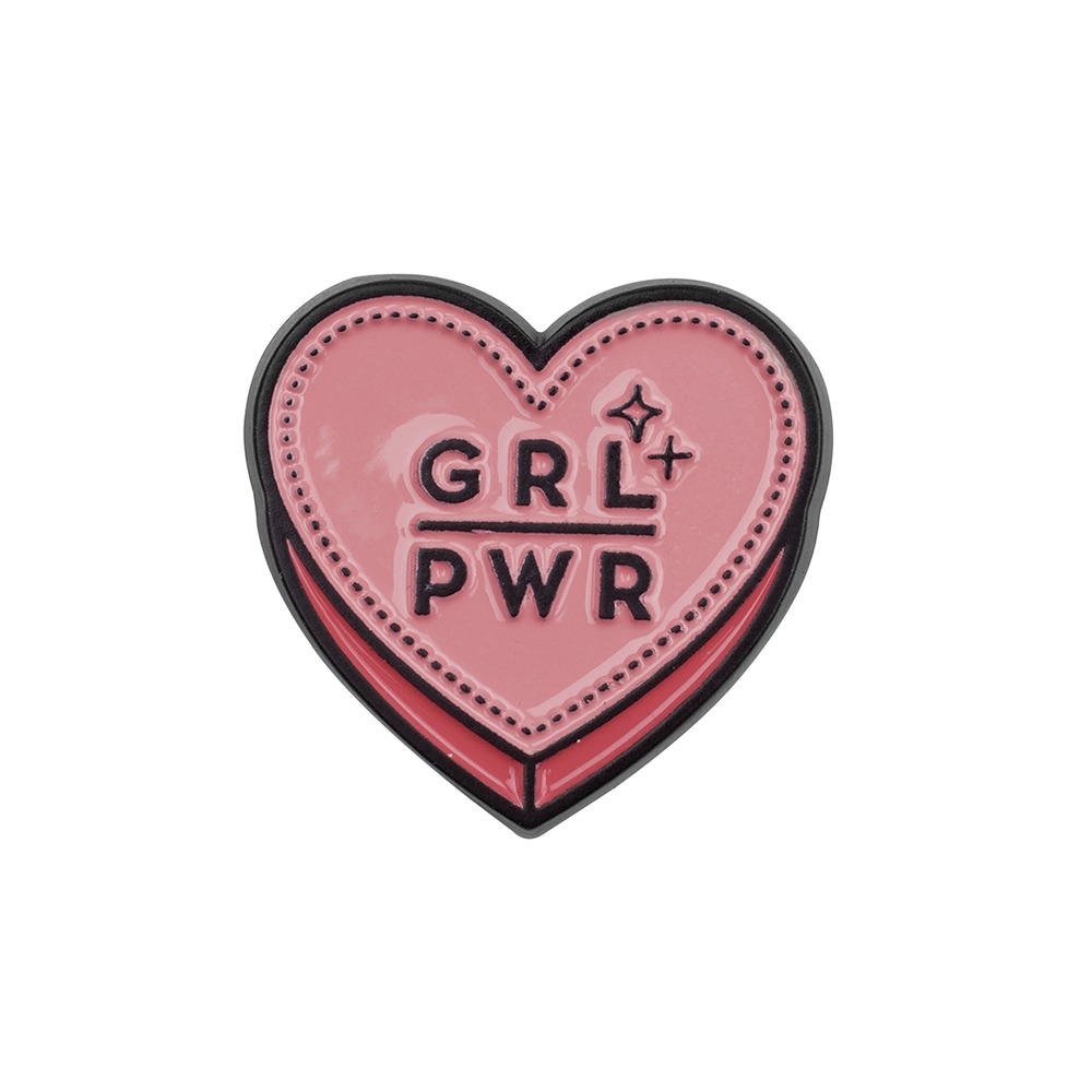 Set ENAMEL STICKERS GRL PWR 