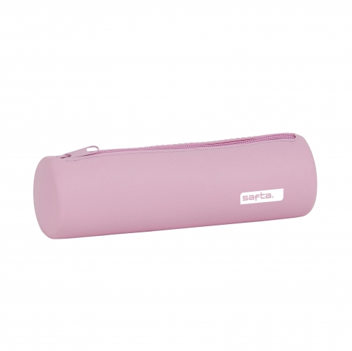 Školska pernica ROUND PENCIL CASES SILICONE PINK 