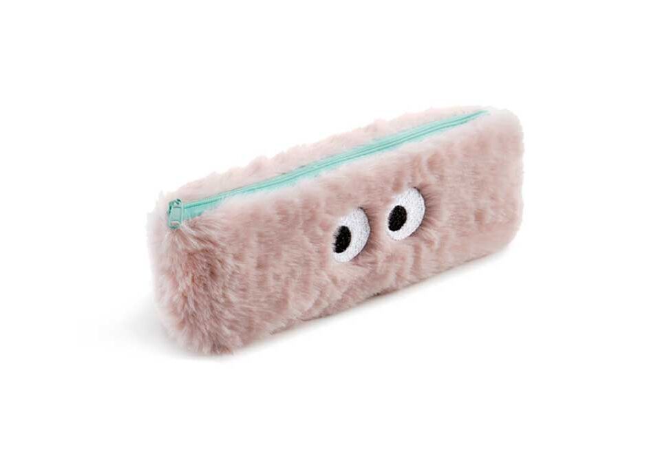 Futrola za olovke BIG EYES FLUFFY Pink 