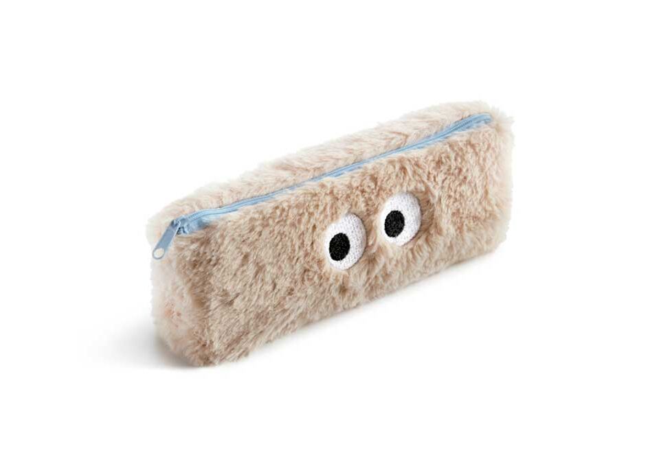 Futrola za olovke BIG EYES FLUFFY Braon 