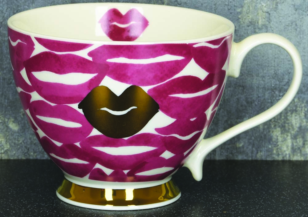 Šolja PINK/GOLDLIPS 