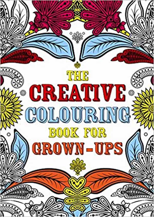 ART THERAPY Creative Colouring Book for Grown ups 