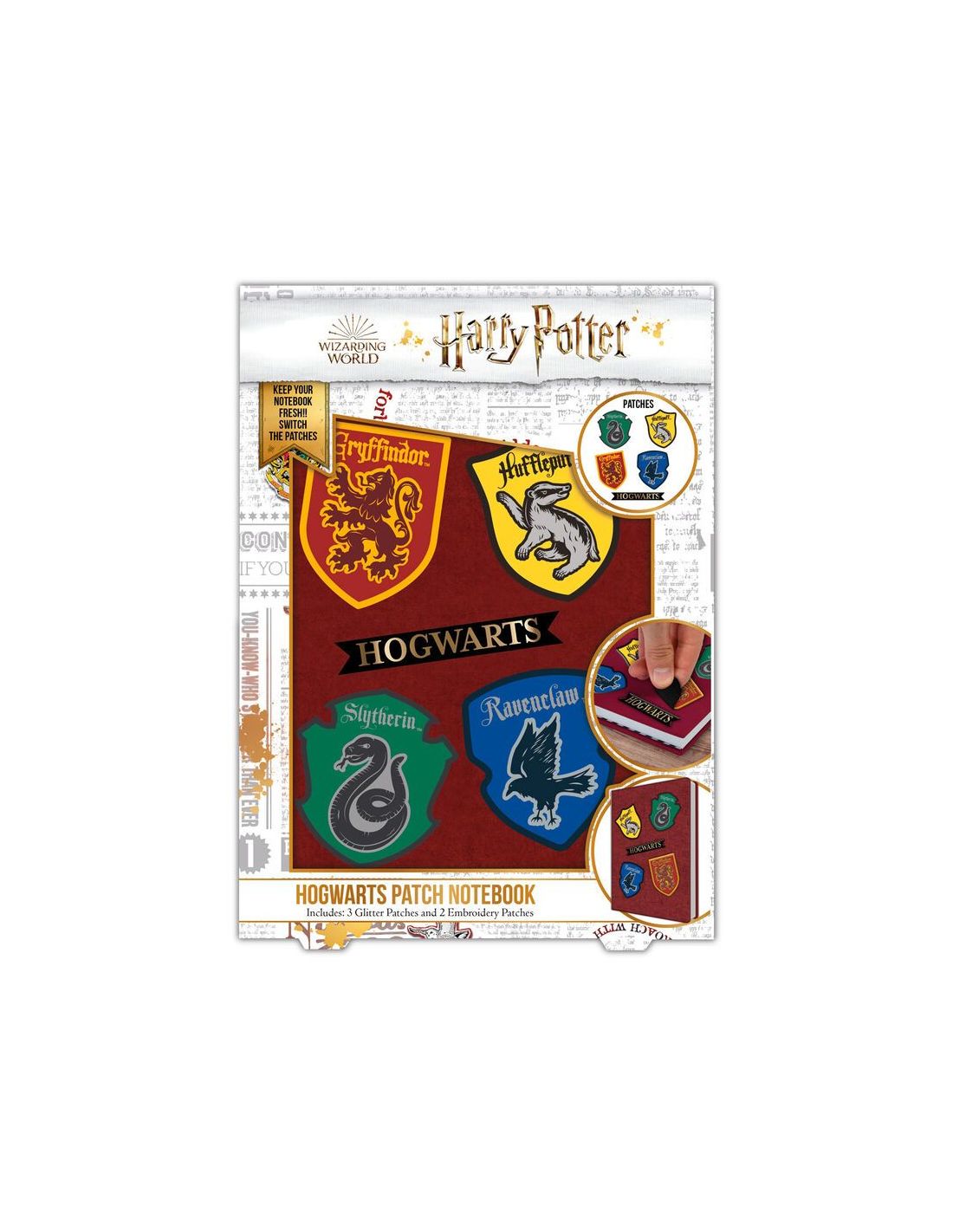 Notes HARRY POTTER Velcro 