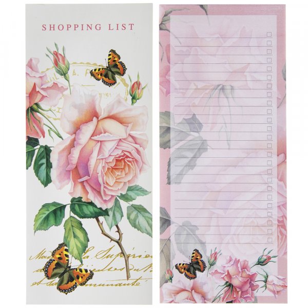 Memo notes REDOUTE ROSE 