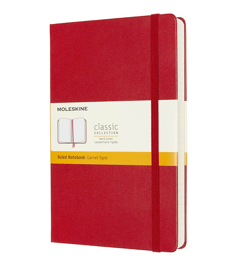 Notes A5 MOLESKINE Classic Soft, crveni TP 