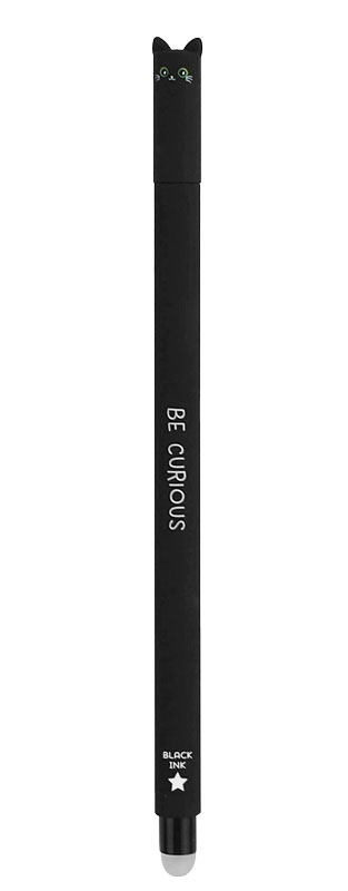 Hemijska olovka ERASABLE CAT BLACK Piši-Briši