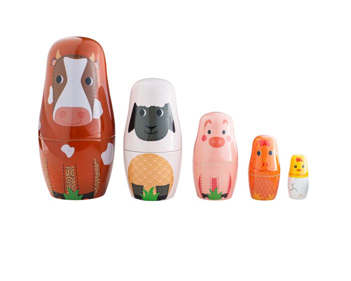 Dečija igračka RUSSIAN DOLLS Farm Animal 