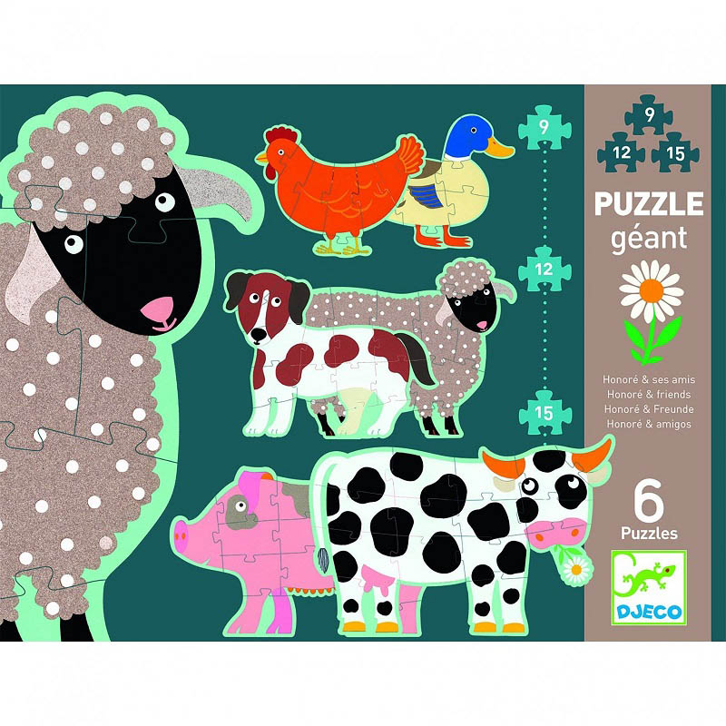 DJECO puzzle ŽIVOTINJE SA FARME 