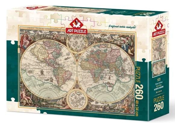 Puzzle WORLD MAP 