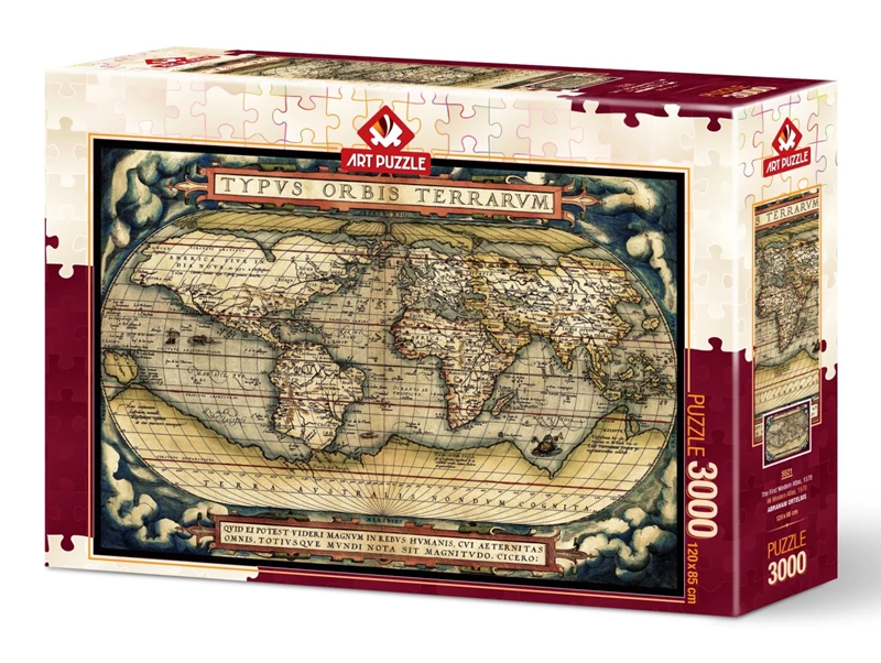 Puzzle THE FIRST MODERN ATLAS 1570 3000 kom 