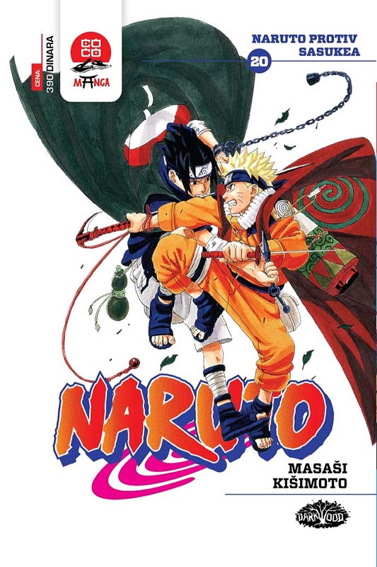 NARUTO 20 Naruto protiv Sasukea 