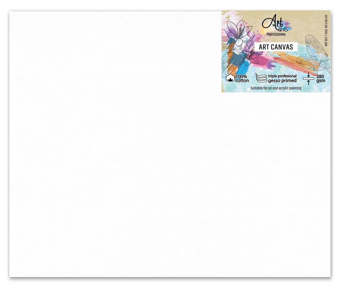 PLATNO SLIK. 280GSM ART SCOOL 50X60 