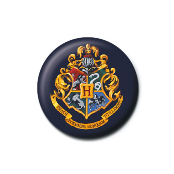 Bedž HARRY POTTER Hogwarts Crest 