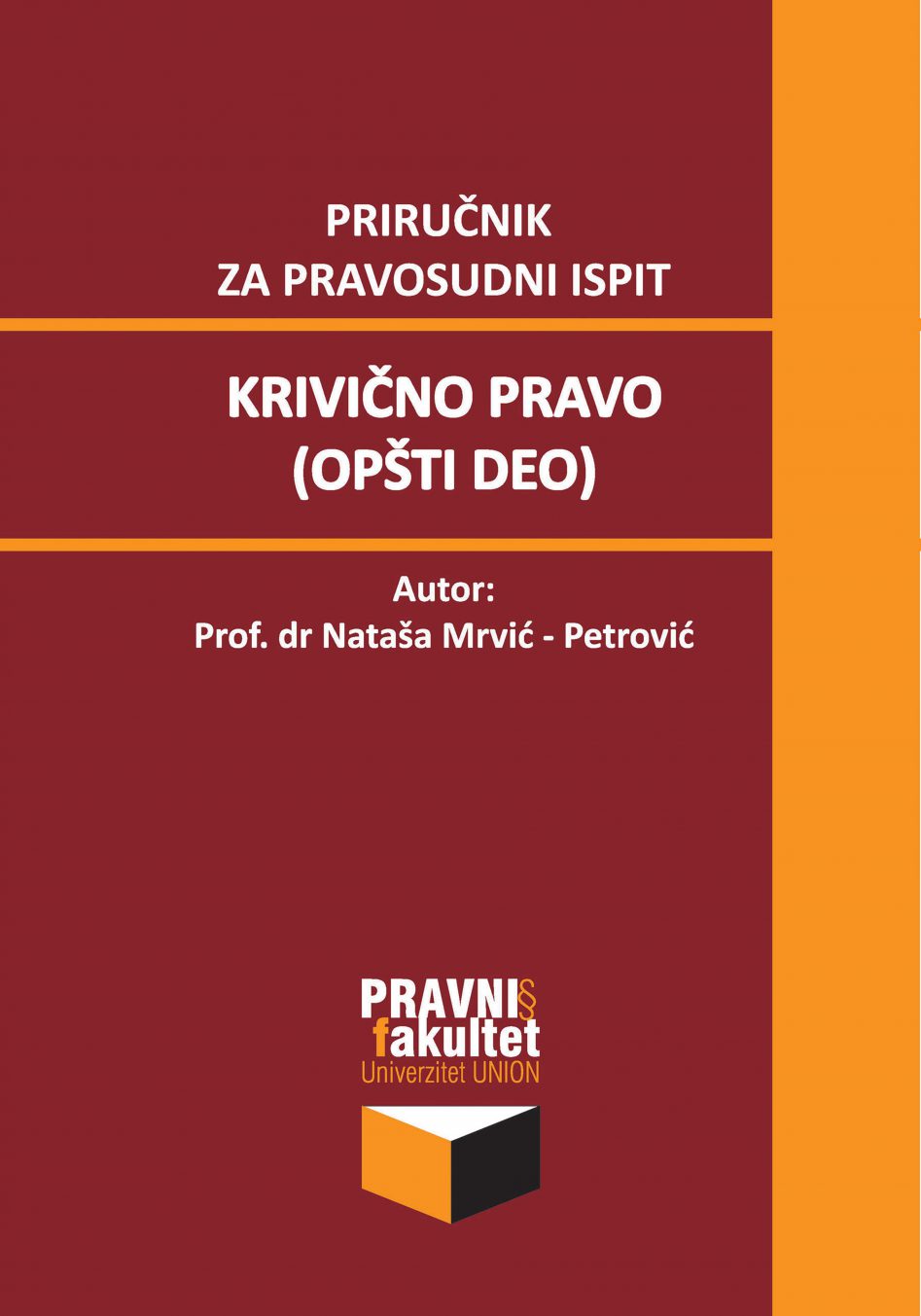 KRIVIČNO PRAVO (OPŠTI DEO) 