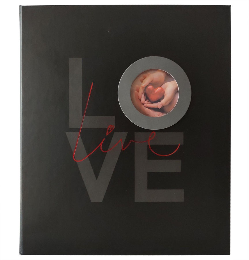 ALBUM LOVE,LIVE - BLACK 