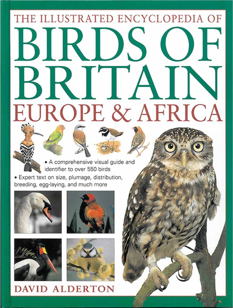 ILLUSTRATED ENCYCLOPEDIA OF BIRDS OF BRITAIN, EUROPE AND AFRICA 