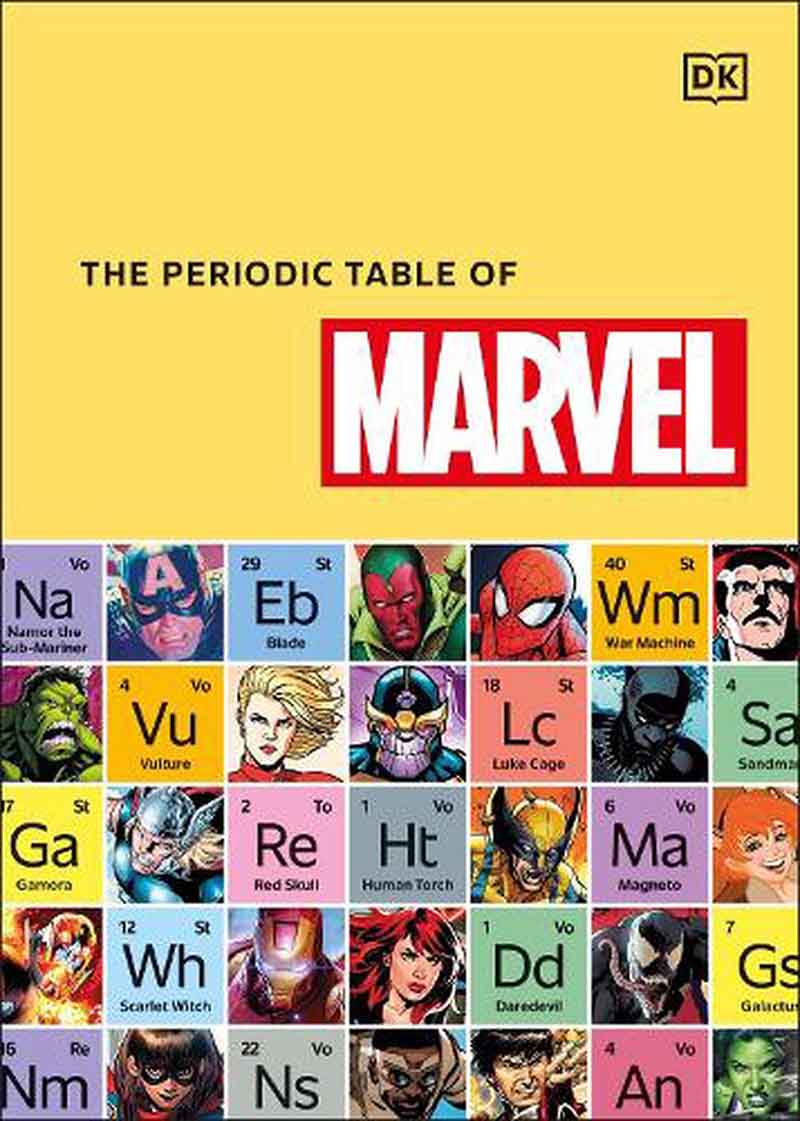 THE PERIODIC TABLE OF MARVEL 